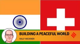 india switzerland flags
