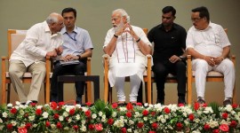 PM Modi in Gandhinagar