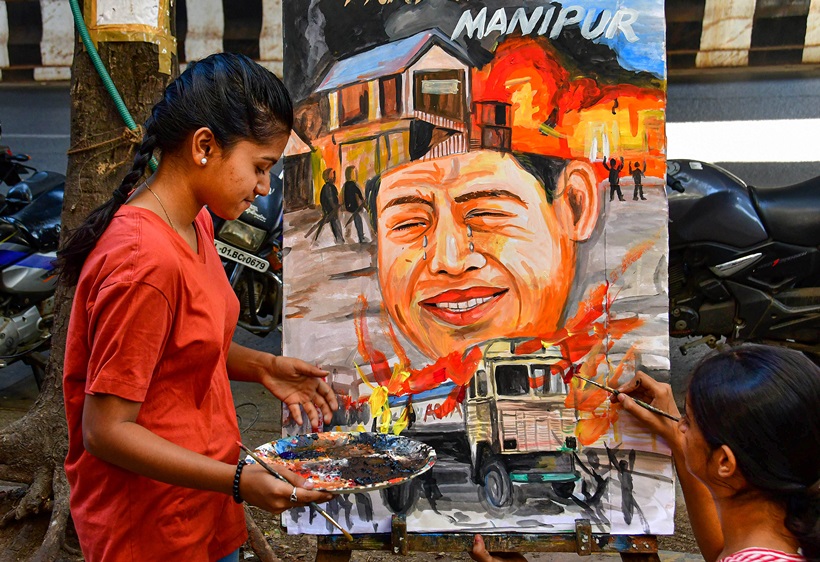 1 Month Into Manipur Violence, Death Toll Rises To 98; At Least 310 ...