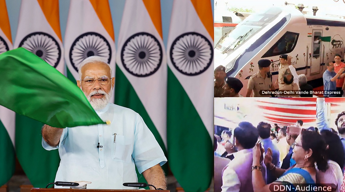 PM Modi Flags Off Uttarakhand’s First Dehradun-Delhi Vande Bharat Train ...