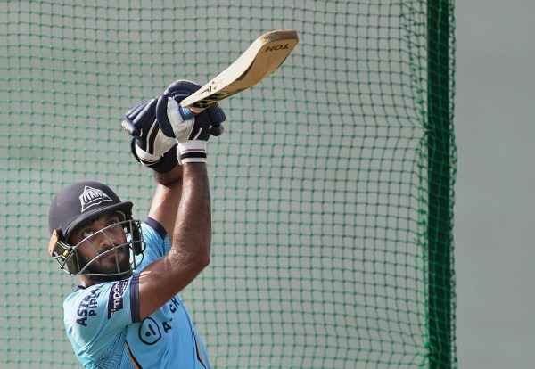 Vijay Shankar in nets