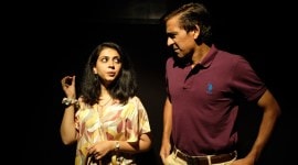 Marathi play Ucchhad, Anupam Barve’s hit, 5th show at The Box, commercially successful play, God of Carnage, French playwright Yasmina Reza, indian express, indian express news