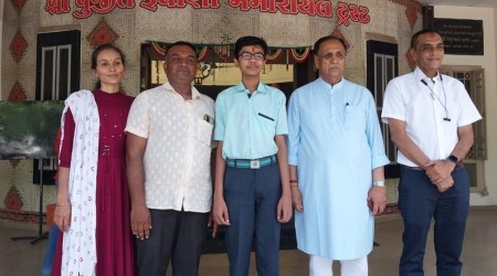 Farmer’s son among toppers, Rupani non-profit funded education