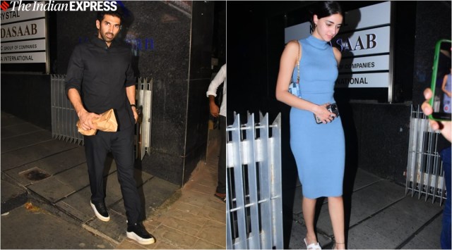Rumoured couple Aditya Roy Kapur and Ananya Panday