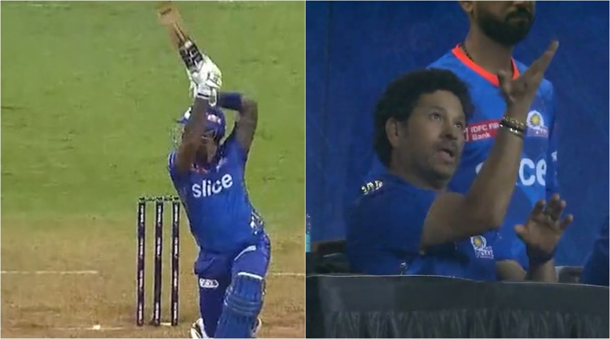 Watch Suryakumar Yadavs Six Off Mohammad Shami Has Sachin Tendulkar In Disbelief Ipl News 5205