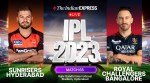 Sunrisers Hyderabad vs Royal Challengers Bangalore Live Cricket Score, SRH vs RCB IPL 2023 Match 65 Scorecard Updates at Rajiv Gandhi International Stadium