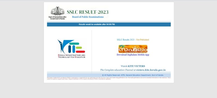 kerala sslc results 2023 link