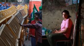 Wrestlers Protest SAI