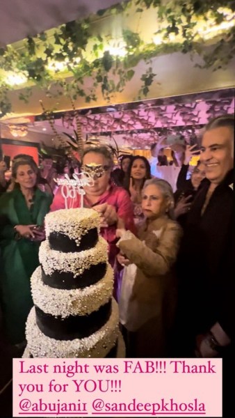 Sandeep Khosla’s 60th birthday bas