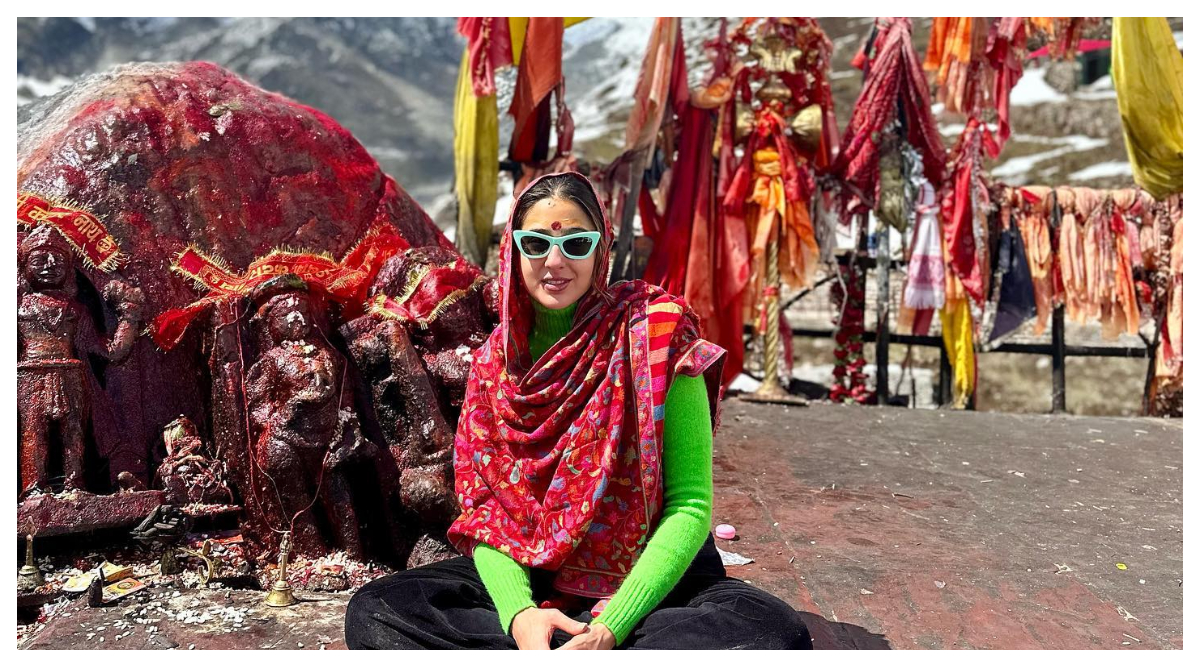 Sara Ali Khan shares photos from Kedarnath visit; fans miss Sushant Singh Rajput | Entertainment News,The Indian Express