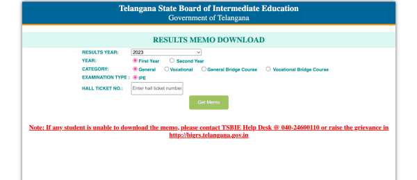 Manabadi TS Inter 1st, 2nd year results declared today by TSBIE