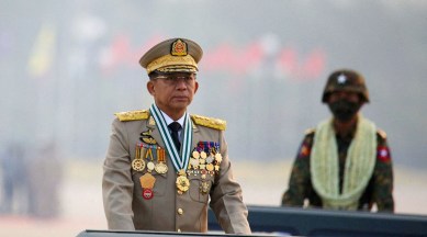 Myanmar's junta chief Senior General Min Aung Hlaing