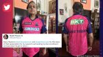 Shashi Tharoor thanks Rajasthan Royals, Sanju Sampson for customised jersey