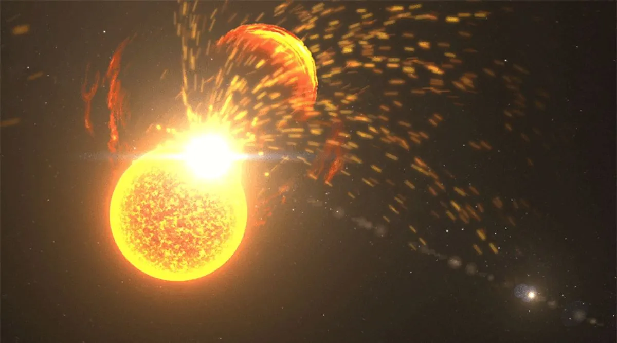 Life on Earth may have been created by extremely powerful solar flares