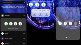 Stackable widgets | How to stack widgets on One UI 5 | Android widget stack