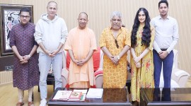 The Kerala Story team and Yogi Adityanath