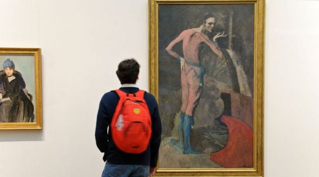 Pablo picasso's painting the actor