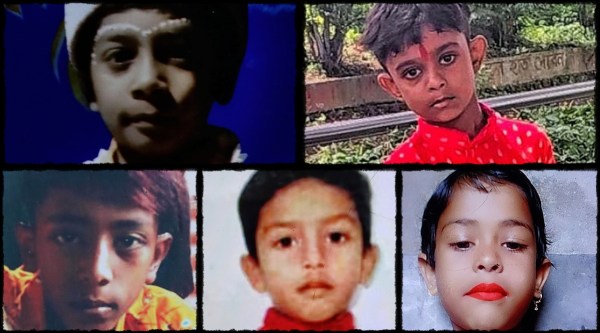 (Top, from left) Sheikh Abroz (7); Nikhil Paswan (8); Sheikh Nasirul (11); Imran Sheikh (6); and Najma (6) died in separate incidents when they mistook crude bombs for playthings.