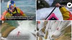 US kayaking champion descends 300 ft down waterfalls in Mexico