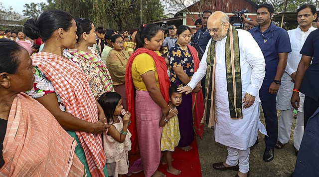 Manipur Violence Amit Shah Visits Meitei And Kuki Relief Camps