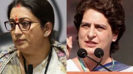 smriti irani, Priyanka Gandhi Vadra, DK Shivakumar, Congress, Rahul Gandhi, 2019 lok sabha elections, Indian Express, India news, current affairs