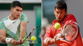 Carlos Alcaraz , Novak Djokovic
