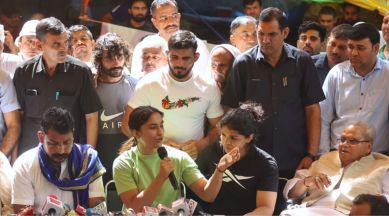 Wrestlers Protest Jantar Mantar