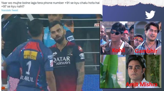 Virat Kohli, Gautam Gambhir war of words post IPL match trends on ...