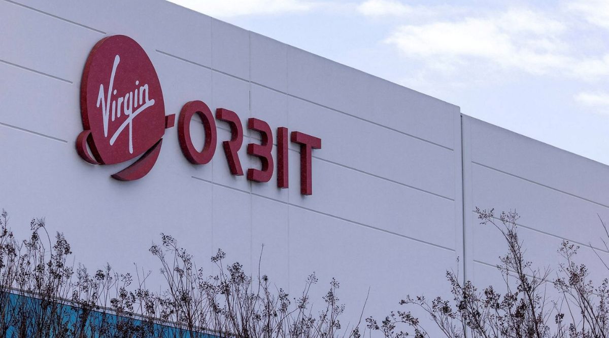 The virgin orbit building can be seen in this image