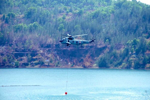 Navy Goa firefighting