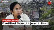 Five Killed Several Injured In Blast At Illegal Cracker Unit In West 