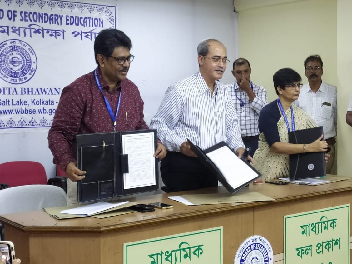 West Bengal Madhyamik result declared, Devdutta Majhi is the topper