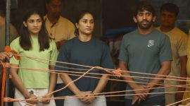 Wrestlers Protest Vinesh Phogat