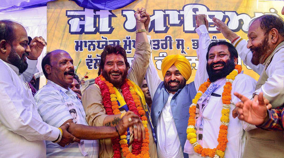 Jalandhar bypoll results 2023 AAP’s Sushil Kumar Rinku surges ahead