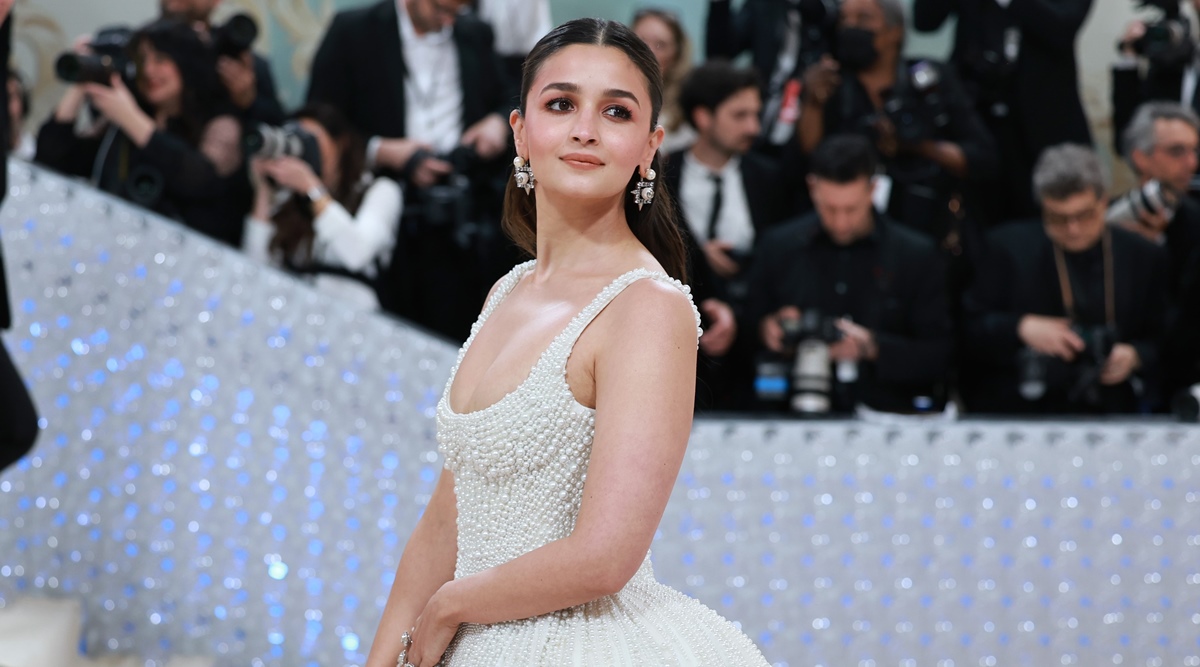 1200px x 667px - Alia Bhatt makes a stunning debut at Met Gala 2023 with a dreamy princess  dress, says her outfit is 'proudly made in India'. See pics, videos |  Bollywood News - The Indian Express