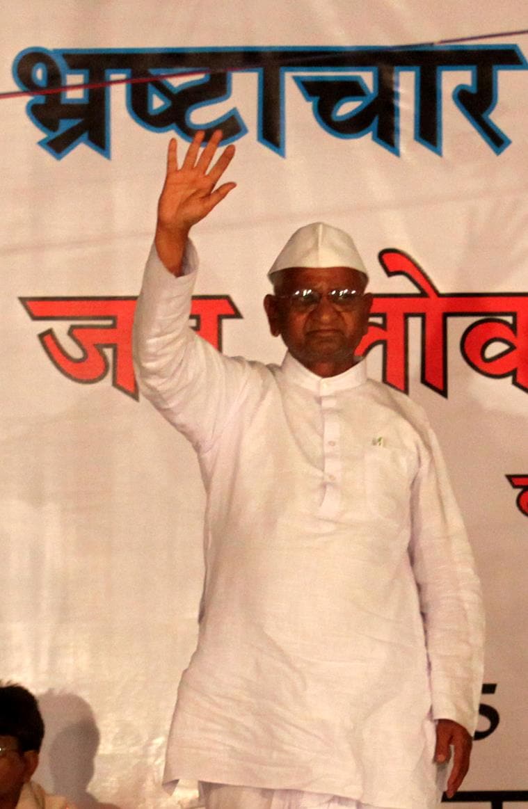 anna hazare jantar mantar protest