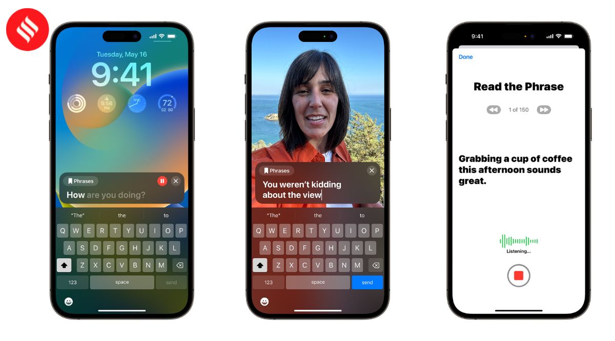 Apple previews Live Speech, Personal Voice, and more new