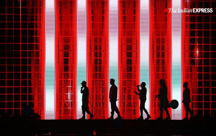 backstreet boys photos from delhi