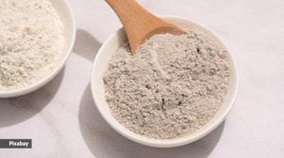 Derived from volcanic ash, this clay can treat rashes, acne, and also  promote healthy hair