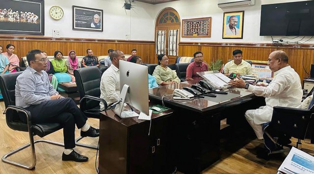 Imphal, Manipur, CM biren singh