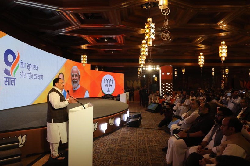 BJP Showcases Nine Years Of Govt; Congress Poses 9 Questions For PM ...