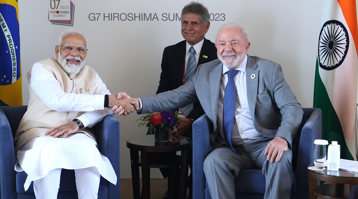 PM Modi Brazilian President Lula Discuss Ways To Further Deepen   Brazil Pm Modi 