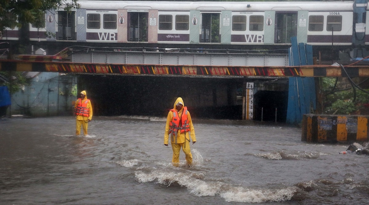 Mumbai rain flooding