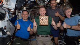 Chess in space: NASA vs ISS