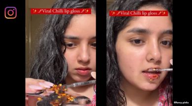 chilli flakes lip gloss