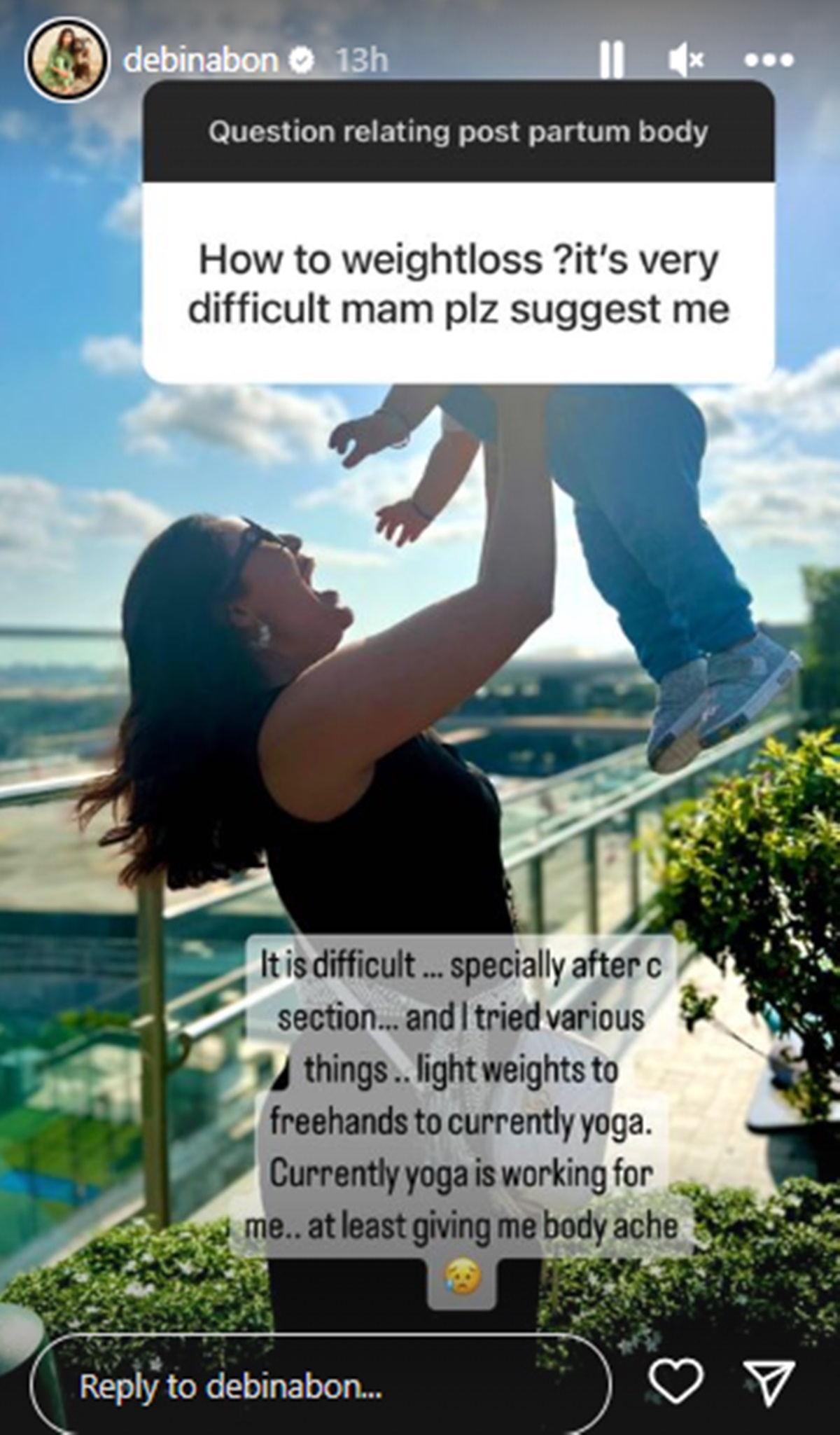 Debina Bonnerjee/Instagram Stories