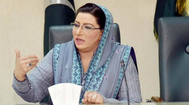 PTI, Pakistan, Firdous Ashiq Awan