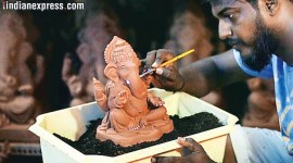 Mumbai Ganeshotsav, ganeshotsav, BMC, Brihanmumbai Municipal Corporation BMC, eco-friendly Ganesh idols, Mumbai news, Maharashtra, Indian Express, current affairs