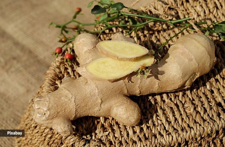 Ginger can help reduce inflammation, facilitate digestion, and help reduce bloating.