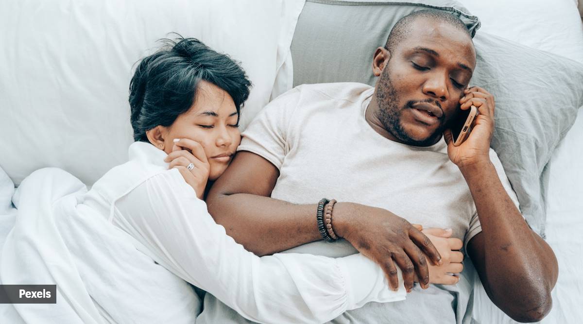 Ever wondered why you sleep better next to your partner? We've got the  answer